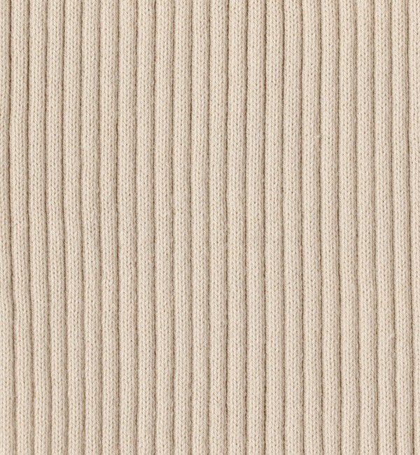 MACPHEE「コットンリブ Vネックカーディガン」|カーディガン|