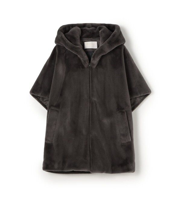 Ballsey「スムースファー フーディーポンチョ」|その他|