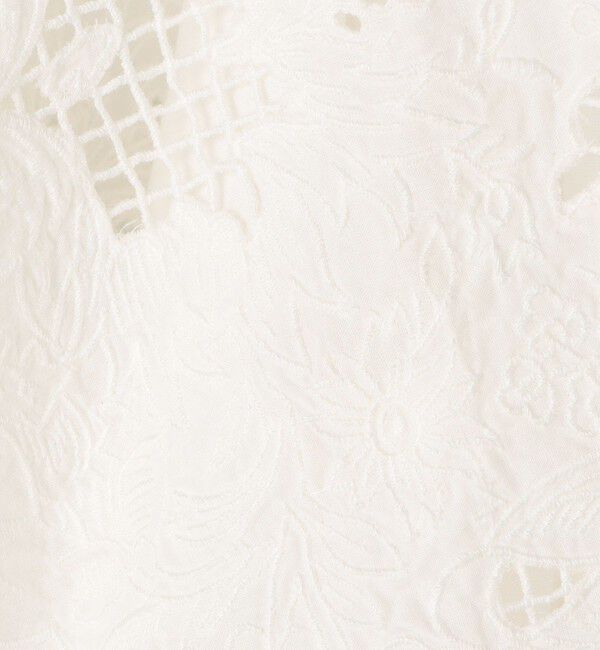 SOULEIADO「バンダナエンブロイダリー ワイドスリーブブラウス」|シャツ・ブラウス|