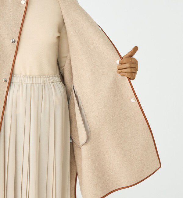 TOMORROWLAND BUYING WEAR「【別注】MACKINTOSH SANQUHAR EX ケープコート」|ノーカラーコート|