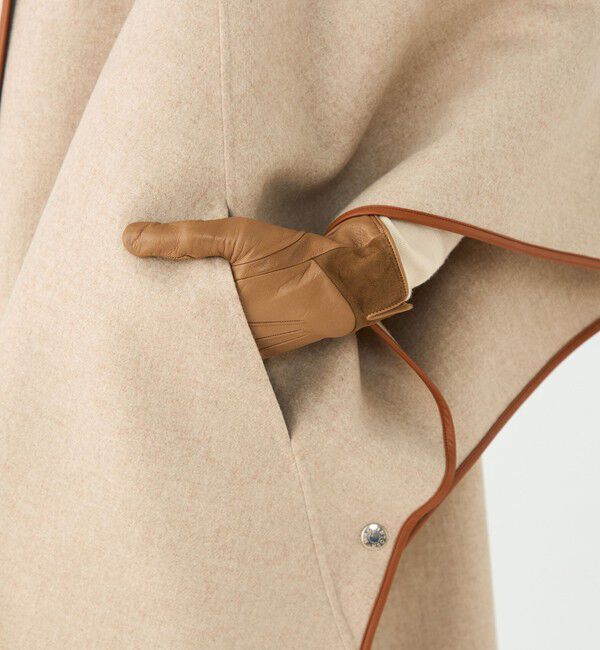 TOMORROWLAND BUYING WEAR「【別注】MACKINTOSH SANQUHAR EX ケープコート」|ノーカラーコート|