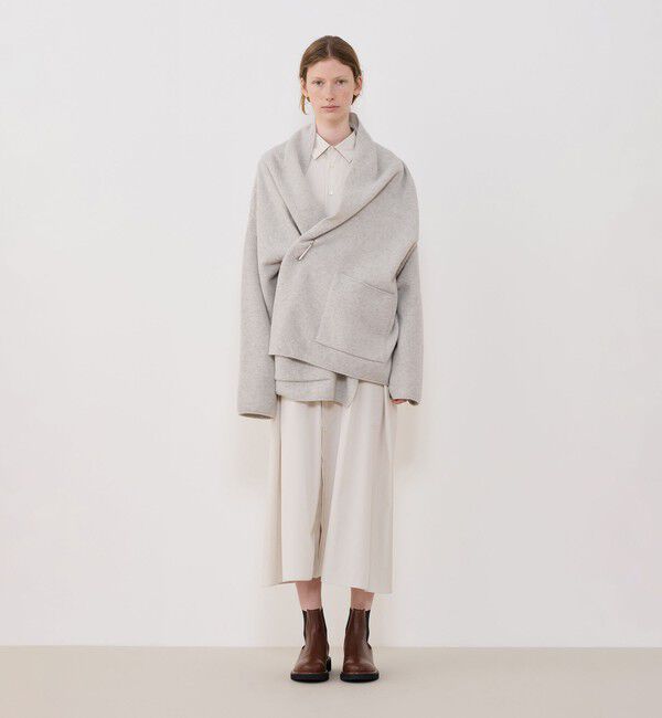 GALERIE VIE「ウールダブルフェイスパイル ショールカラーショートコート」|その他|