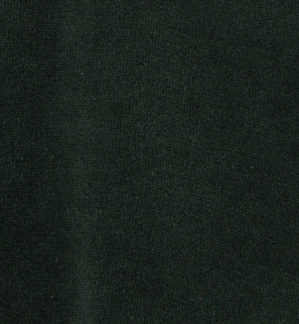 MACPHEE「コットンポリエステルベロア Vネックワンピース」|ワンピース|