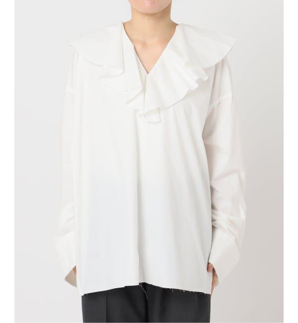  「FRILL NECK ブラウス」|シャツ・ブラウス|