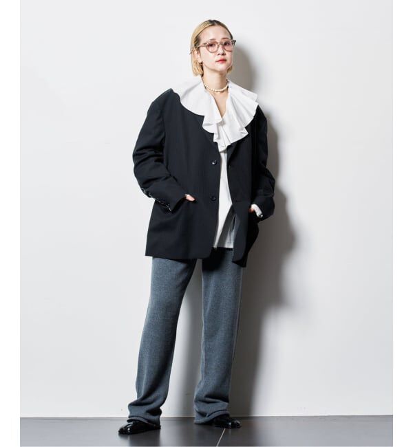  「FRILL NECK ブラウス」|シャツ・ブラウス|