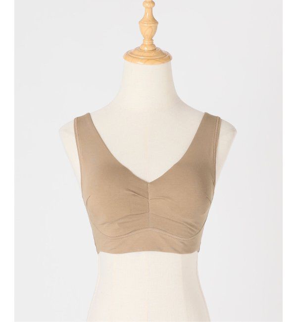 EMILYWEEK「【NEUTRAL】オーガニックコットン混カバレッジブラ」|インナー|