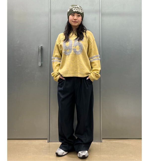 JOINT WORKS「J ワイドタックストライプパンツ」|スラックス|