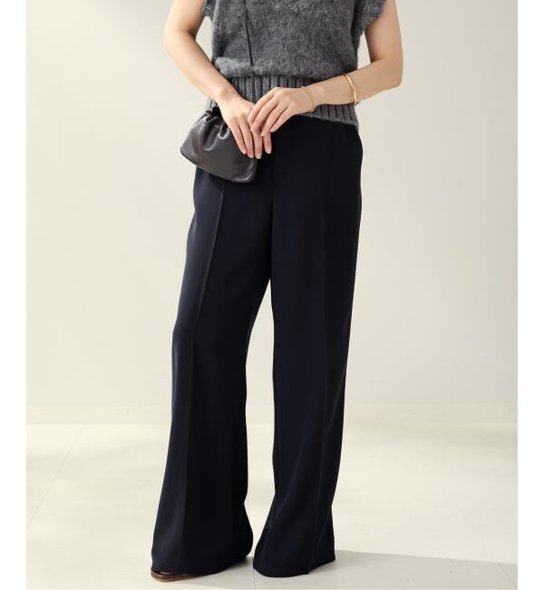 Plage「《追加》washable straight パンツ 4」|スラックス|