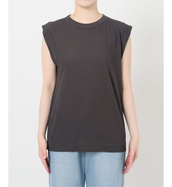 IENA「ATON/エイトン FRESCA SINGLE JERSEY ノースリーブ」|Tシャツ・カットソー|