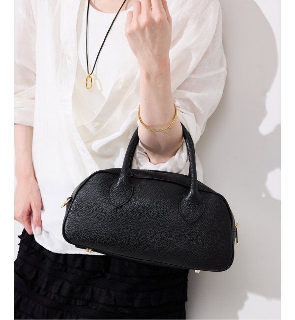 SLOBE IENA「MARCO BIANCHINI/マルコ・ビアンキーニ レザーボストンBAG 25112」|ボストンバッグ|