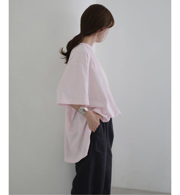 SLOBE IENA「《2枚セット/追加》Plus by ONIT/オニット SLOBE別注 BIG TEE レギンスセット」|Tシャツ・カットソー|