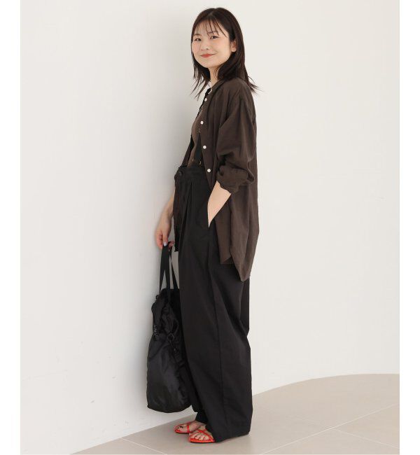 SLOBE IENA「《追加2》リネンコットンレギュラーシャツ」|シャツ・ブラウス|