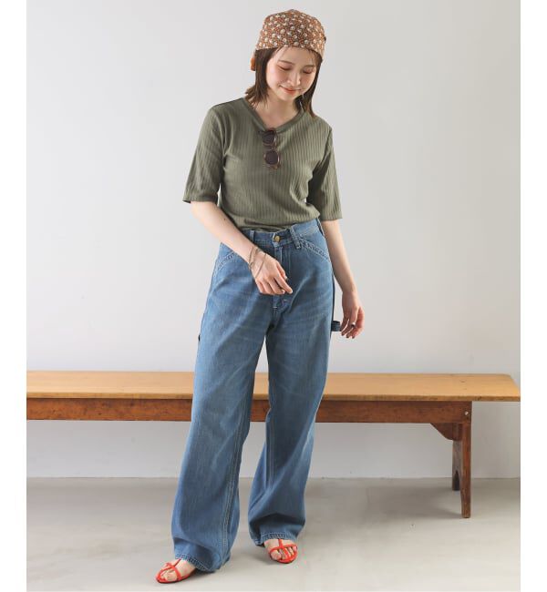 SLOBE IENA「《WEB限定/追加》LEE/リー SLOBE別注 ペインターパンツ LM7288」|デニム|