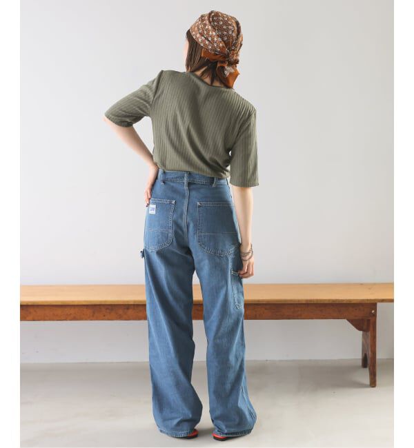 SLOBE IENA「《WEB限定/追加》LEE/リー SLOBE別注 ペインターパンツ LM7288」|デニム|