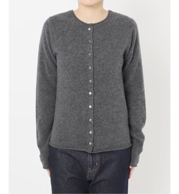 SLOBE IENA「echecs クルーネックカーディガン」|カーディガン|