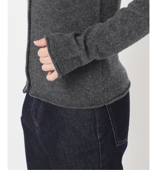 SLOBE IENA「echecs クルーネックカーディガン」|カーディガン|