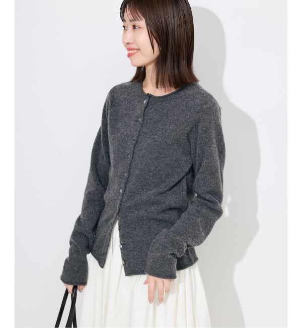 SLOBE IENA「echecs クルーネックカーディガン」|カーディガン|