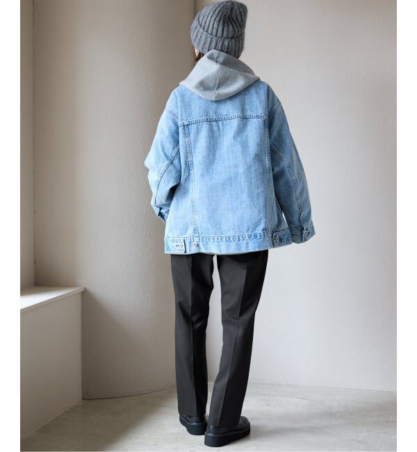 SLOBE IENA「《吸湿発熱/WEBのみ4サイズ展開》CIRCULATE WARM スティックパンツ」|スラックス|