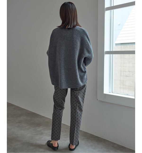 SLOBE IENA「《吸湿発熱/WEBのみ4サイズ展開》CIRCULATE WARM スティックパンツ」|スラックス|