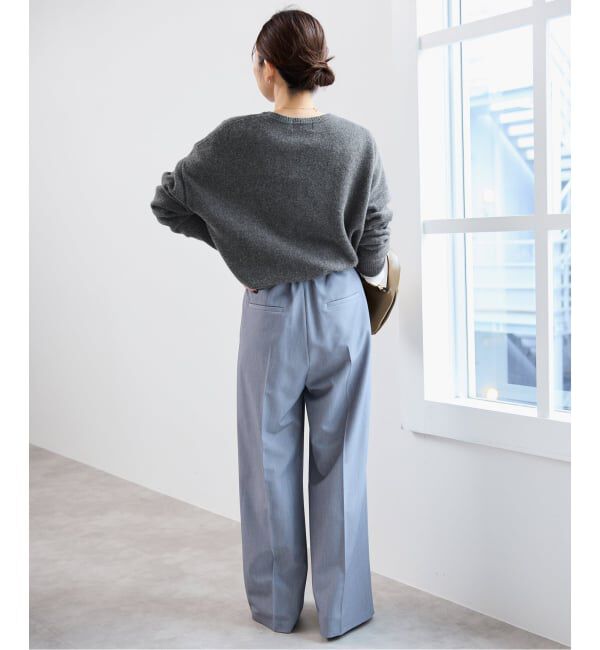 SLOBE IENA「ラムウールプルオーバー」|ニット・セーター|