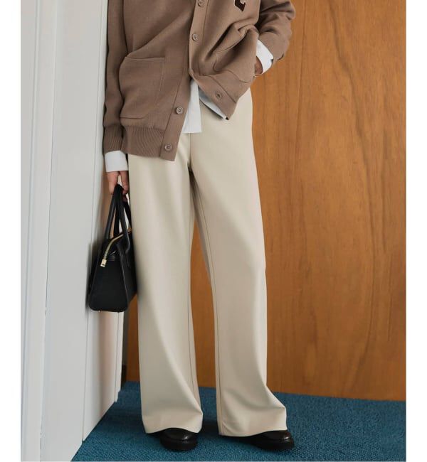 SLOBE IENA「《4サイズ展開/追加2》DOUBLECLOTHパンツ」|その他|