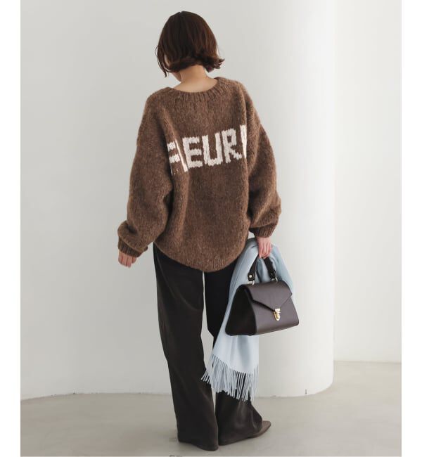 SLOBE IENA「+81BRANCA/ハチイチブランカ SLOBE別注 ペルーニット」|ニット・セーター|