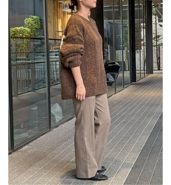 SLOBE IENA「+81BRANCA/ハチイチブランカ SLOBE別注 ペルーニット」|ニット・セーター|