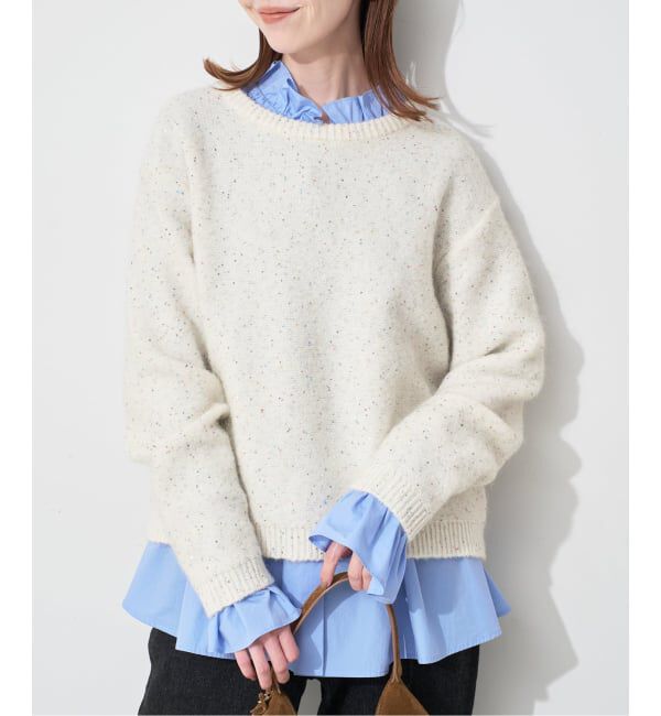 SLOBE IENA「スパンコールニット」|ニット・セーター|