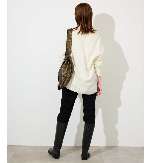 SLOBE IENA「Vネックルーズニットカーディガン」|カーディガン|