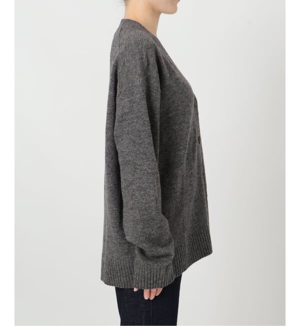 SLOBE IENA「Vネックルーズニットカーディガン」|カーディガン|