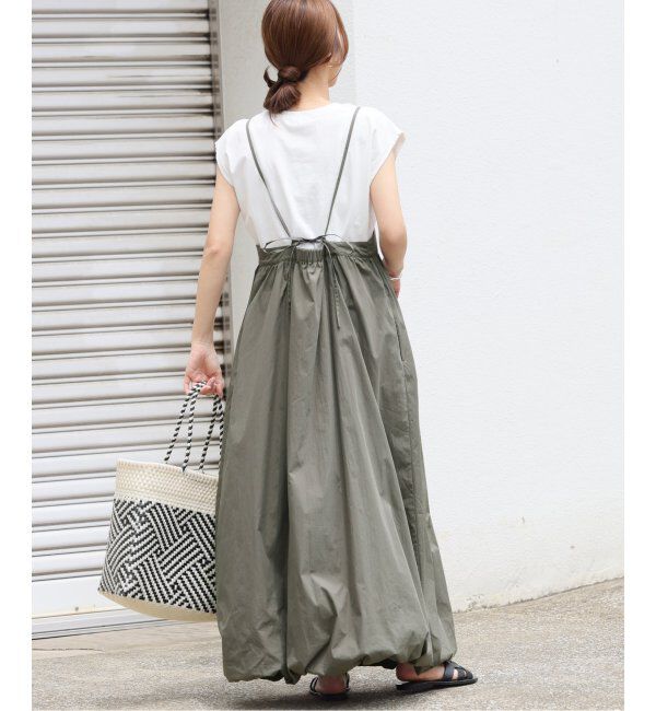 JOURNAL STANDARD relume「［2枚セット］フレンチスリーブT付きバルーンキャミワンピース」|ワンピース|