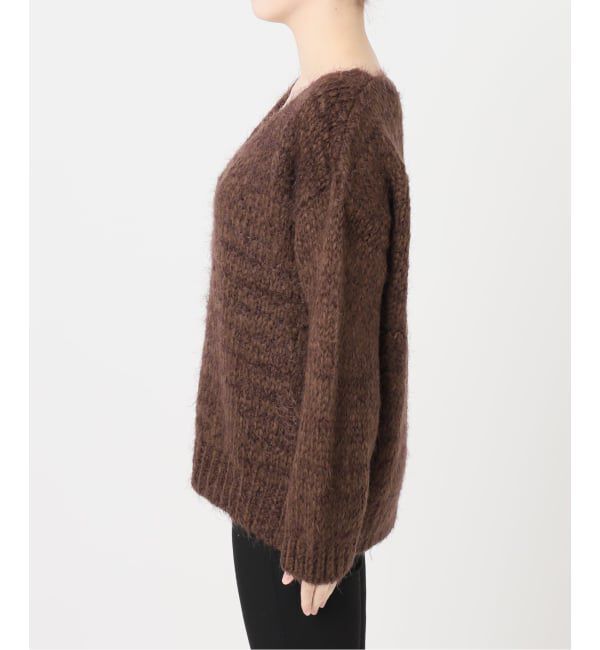 JOURNAL STANDARD「【TRICOTS JEAN MARC/トリコットジーンマルク】VネックシャギーPO」|ニット・セーター|