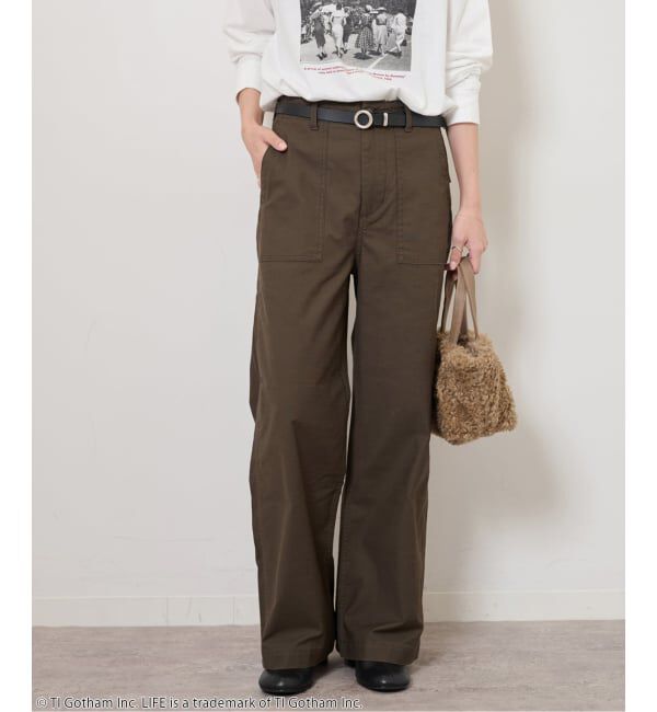 JOURNAL STANDARD relume「《追加25》ワイドベイカーパンツ」|カーゴ|