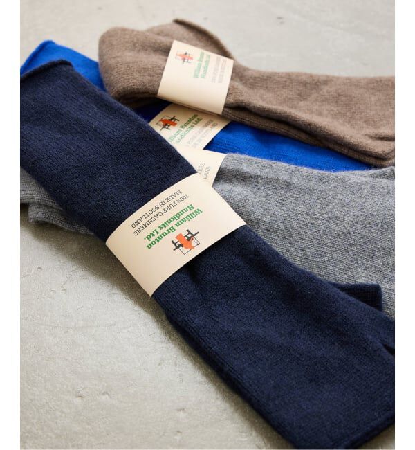 JOURNAL STANDARD「【WILLIAM BRUNTON/ウィリアム ブラントン】ロングフィンガーレスグローブ」|手袋|