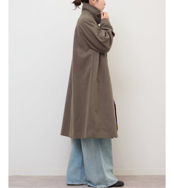 尾州ウールスーパー100ステンカラーコート（JOURNAL STANDARD relume