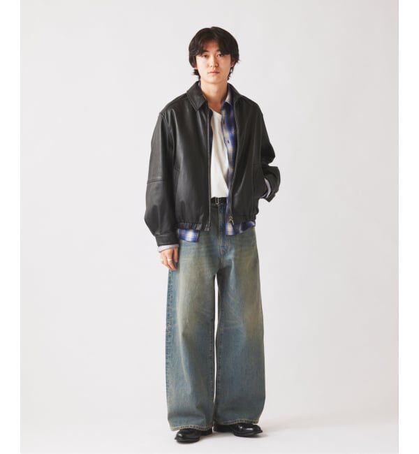 JOURNAL STANDARD relume「スモーキーデニム スーパーワイド エンジニアド パンツ」|デニム|