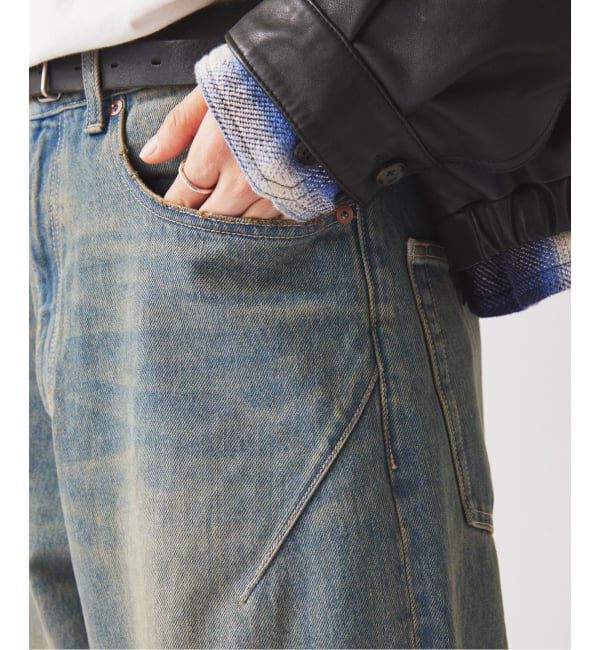 JOURNAL STANDARD relume「スモーキーデニム スーパーワイド エンジニアド パンツ」|デニム|