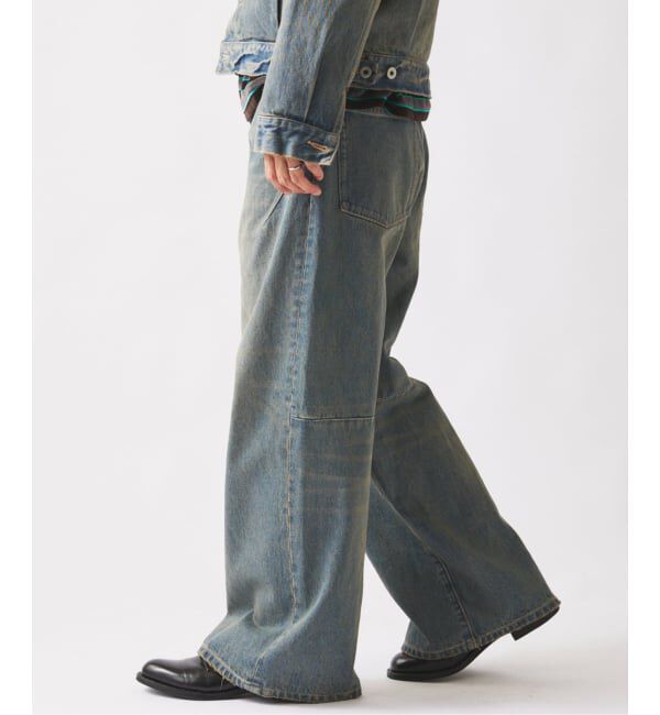JOURNAL STANDARD relume「スモーキーデニム スーパーワイド エンジニアド パンツ」|デニム|