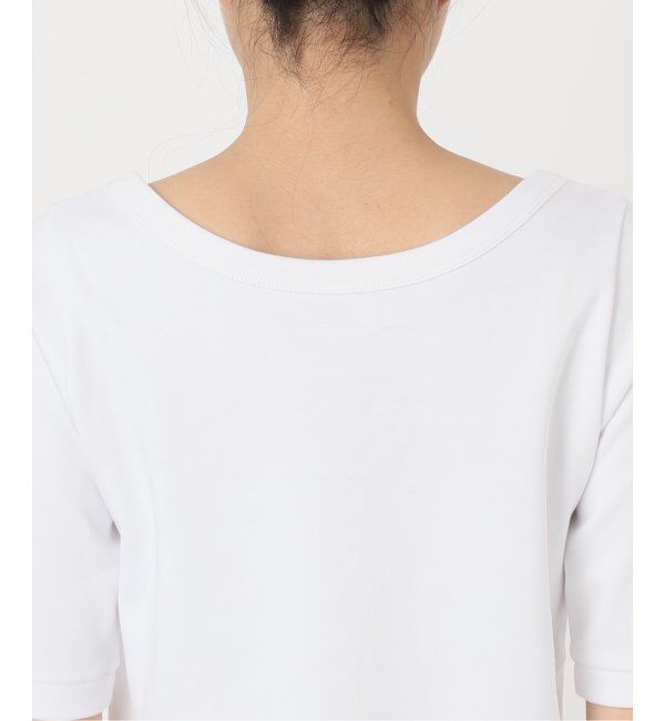 NOBLE「《追加》スビンコットンソフトスクエアーネックTシャツ」|Tシャツ・カットソー|