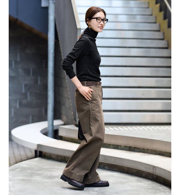 FRAMeWORK「≪追加≫OVER SIZED CHINO パンツ」|チノ|