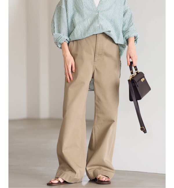 FRAMeWORK「≪追加≫OVER SIZED CHINO パンツ」|チノ|