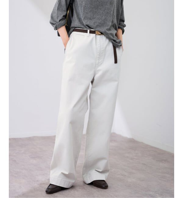 FRAMeWORK「≪追加≫OVER SIZED CHINO パンツ」|チノ|