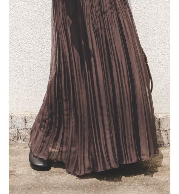 NOBLE「ヴィンテージオーガンプリーツワンピース」|ワンピース|