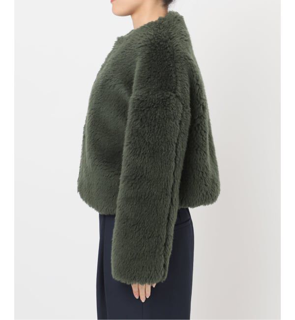  「TICCA / ティッカ ウールファーショートコート」|その他|