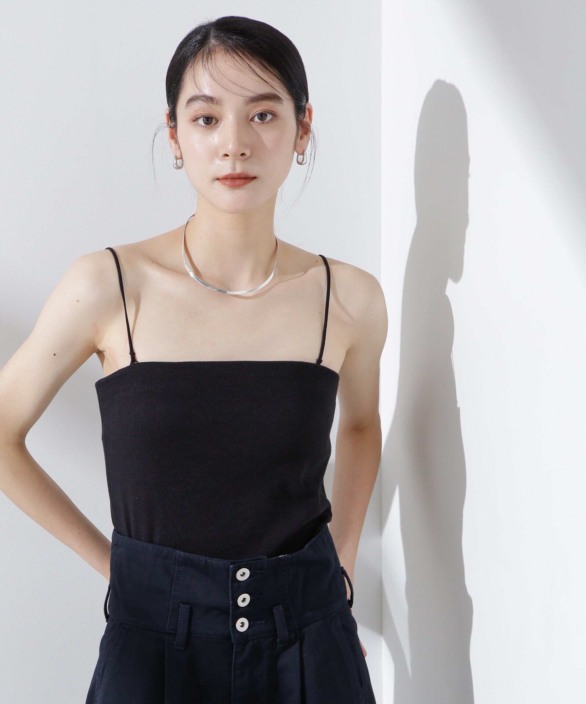 nano･universe「カップ付き2wayキャミベアトップ」|Tシャツ・カットソー|