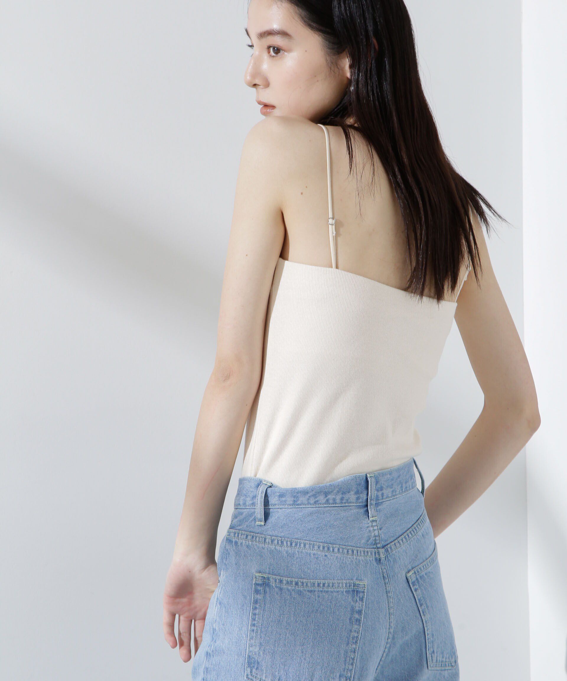 nano･universe「カップ付き2wayキャミベアトップ」|Tシャツ・カットソー|