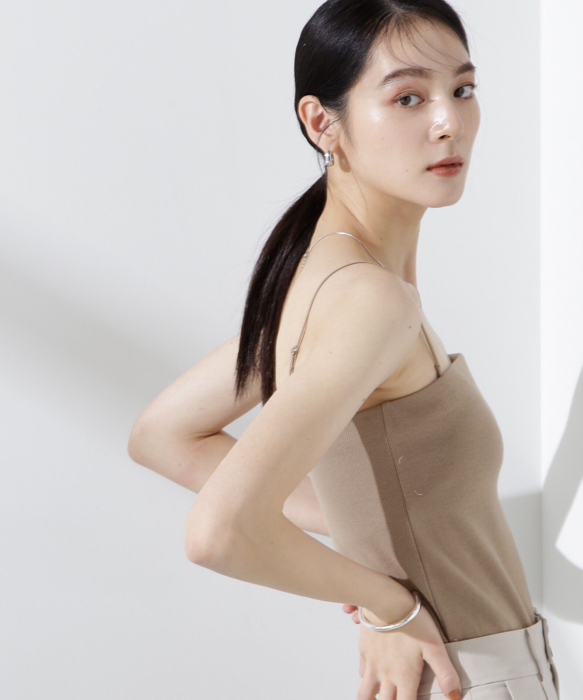 nano･universe「カップ付き2wayキャミベアトップ」|Tシャツ・カットソー|