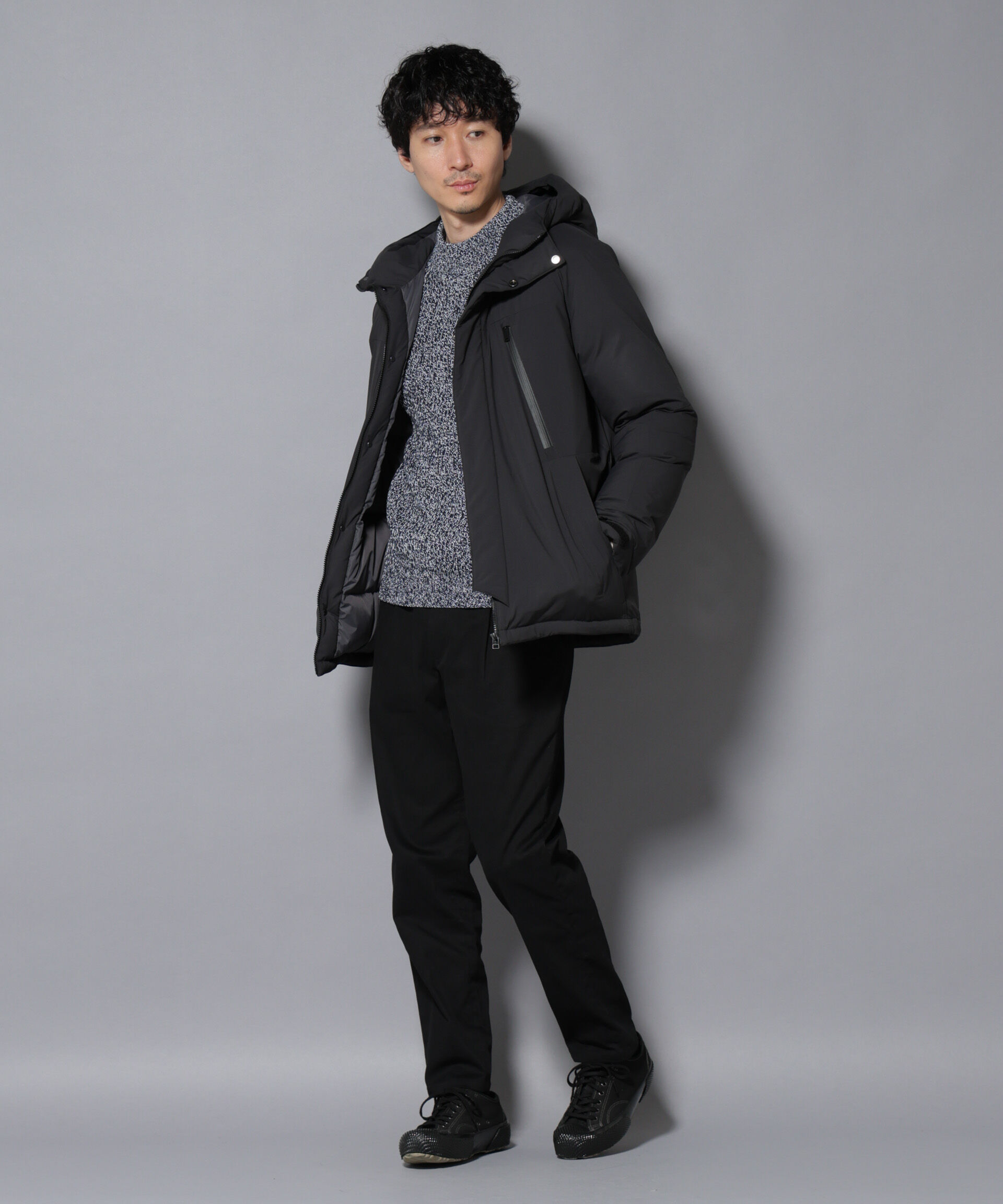 nano･universe「anewdown(R)フルダルマウンテンパーカー撥水ダウン」|ダウン|