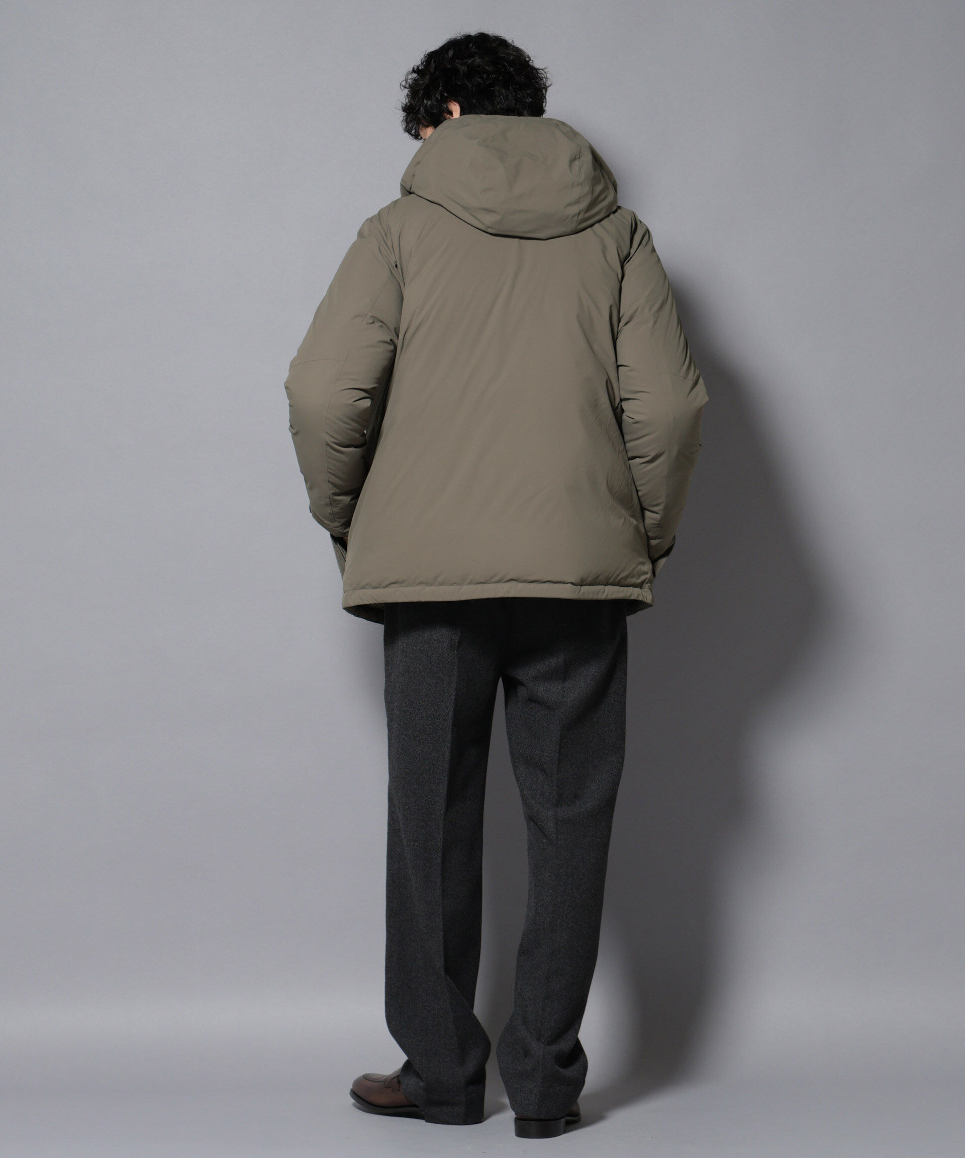 nano･universe「anewdown(R)フルダルマウンテンパーカー撥水ダウン」|ダウン|