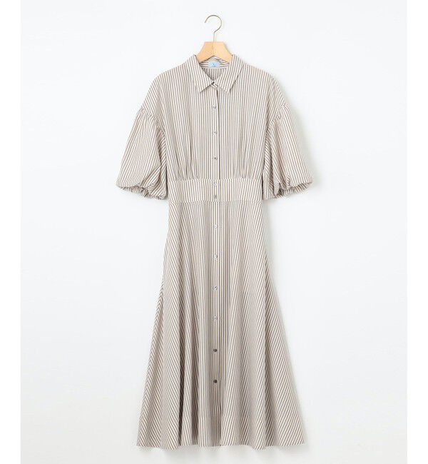 組曲「【WEB限定カラーあり】ボリュームスリーブシャツワンピース」|ワンピース|